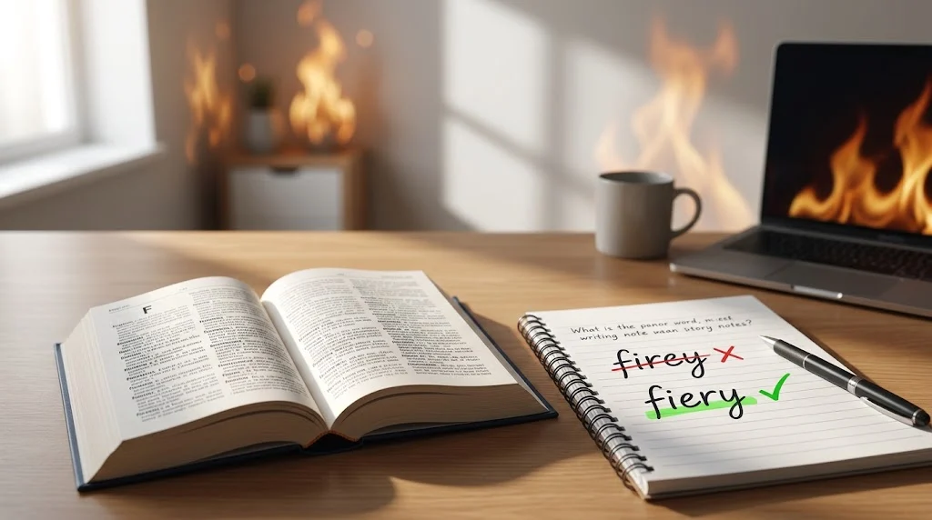 firey or fiery