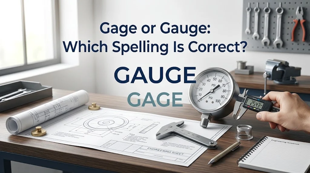 gage or gauge