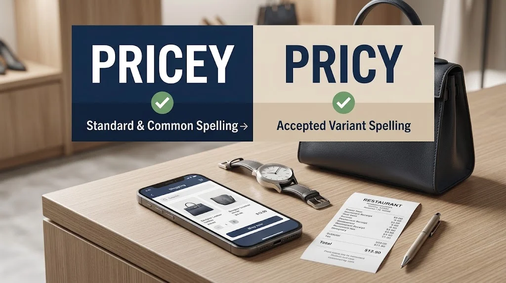 pricey or pricy