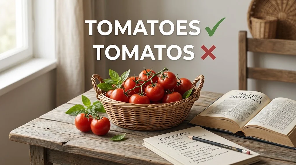 tomatoes or tomatos